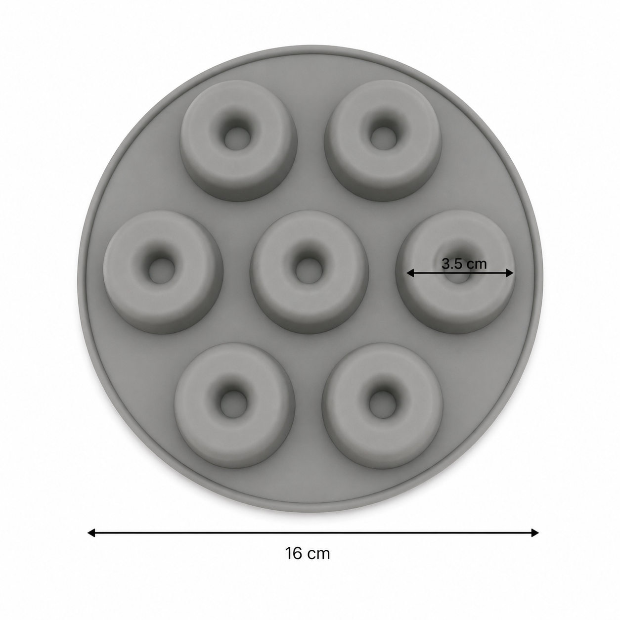 Molde Mini Donas