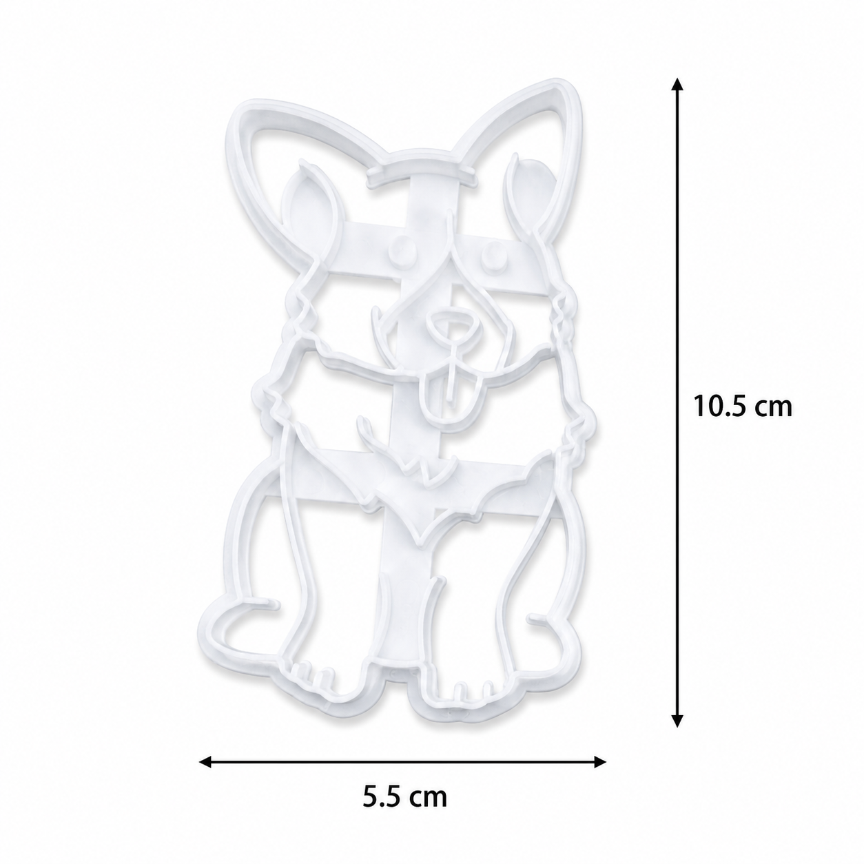Set de 3 Cortadores Perrito Corgi