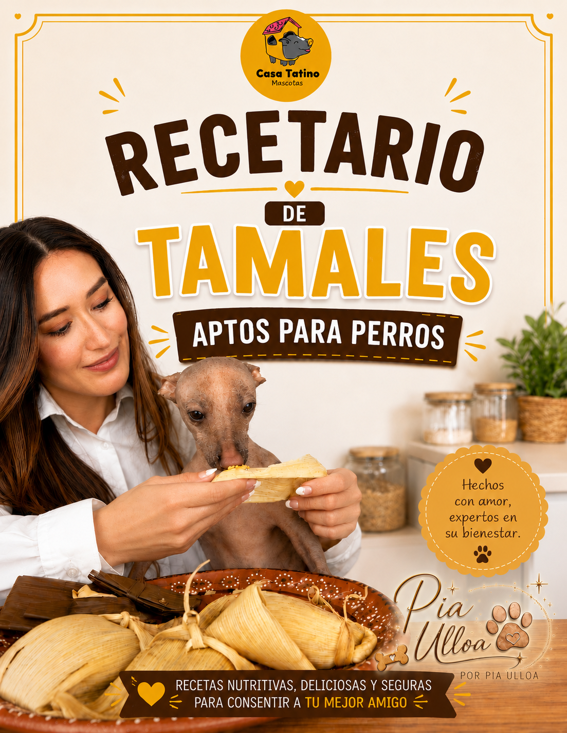 Tamales Aptos para Perros | 🫔 Recetario Digital