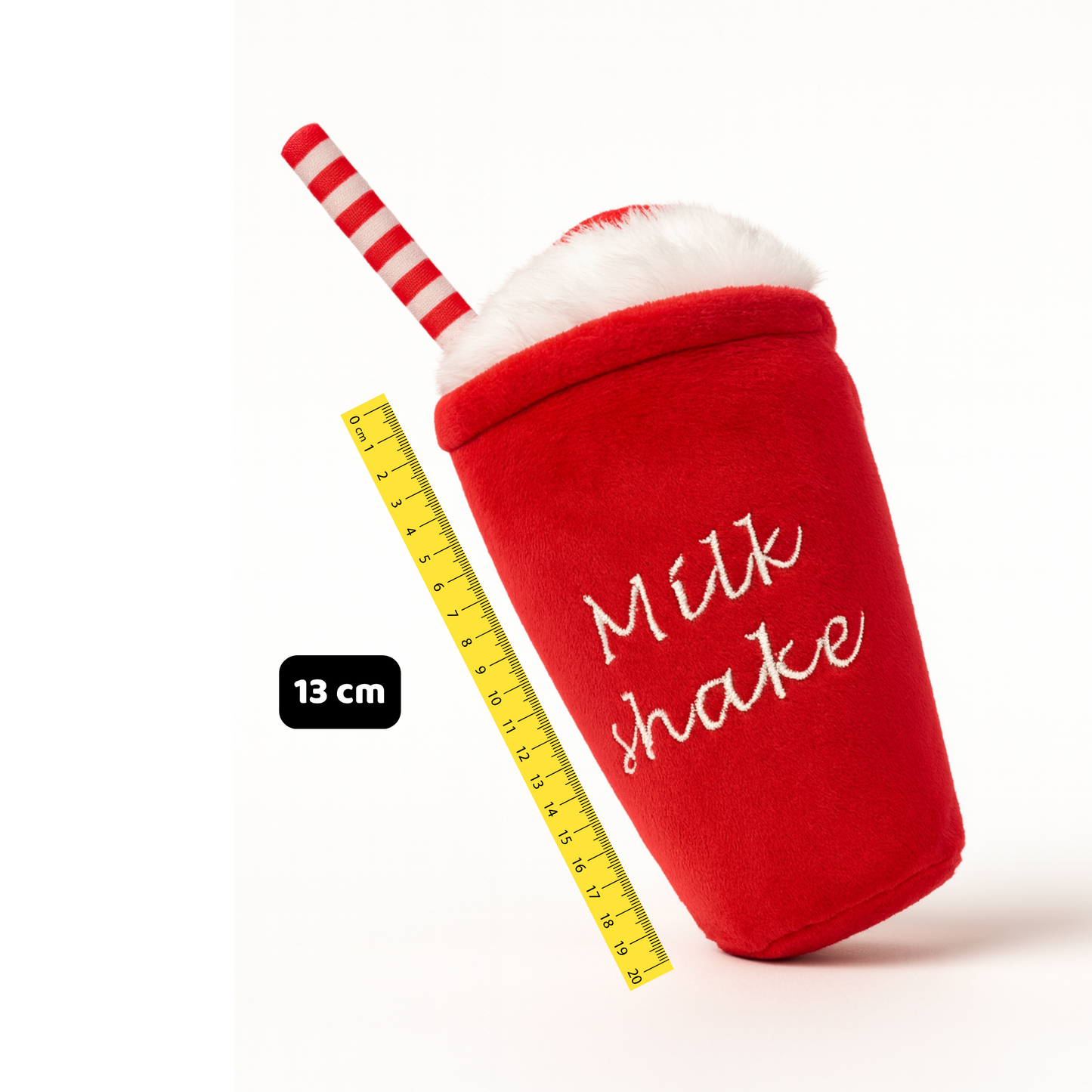 🥤 Milk Shake Perruna – Juguete de Peluche con Chirrido 🎉🐾