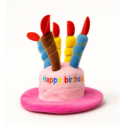🎂 Birthday Hat – Gorro de Cumpleaños para Perritos 🎉🐾
