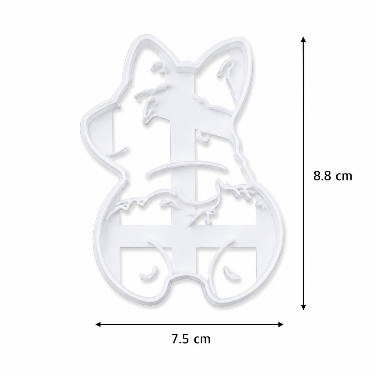 Set de 3 Cortadores Perrito Corgi