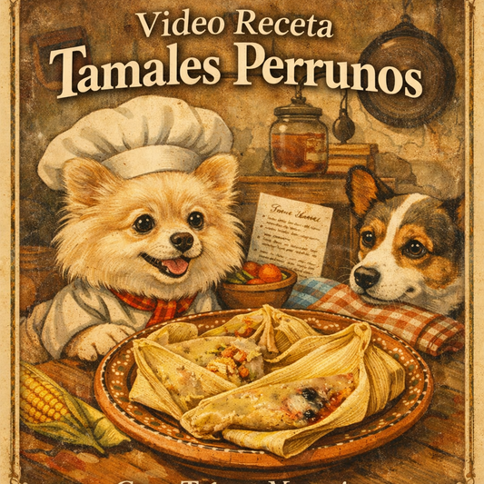 Tamales Perrunos (rellenos) | Receta + Video