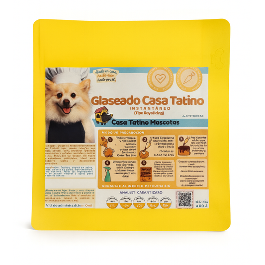Glaseado Casa Tatino - Tipo Royal Icing