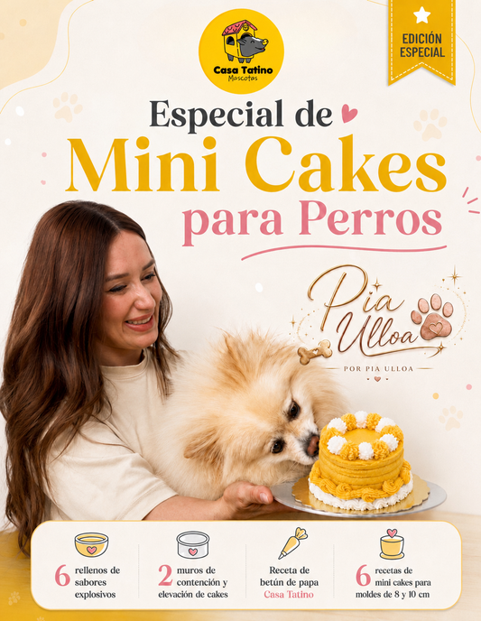 Recetario Especial de Mini Cakes para Perros | Casa Tatino