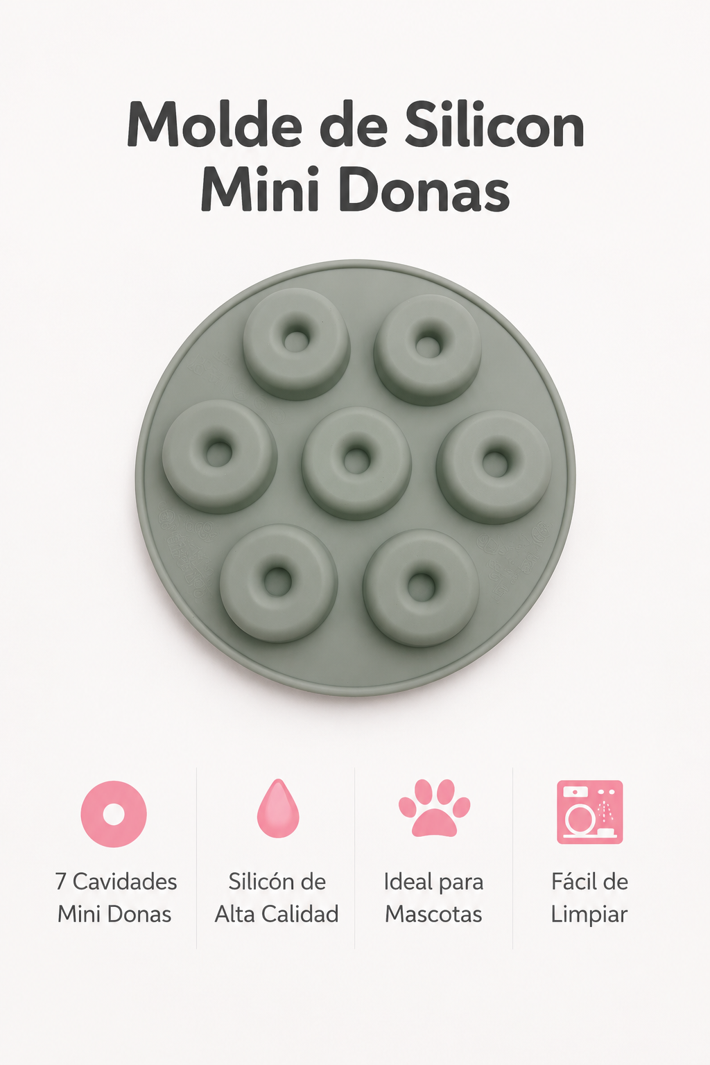Molde Mini Donas