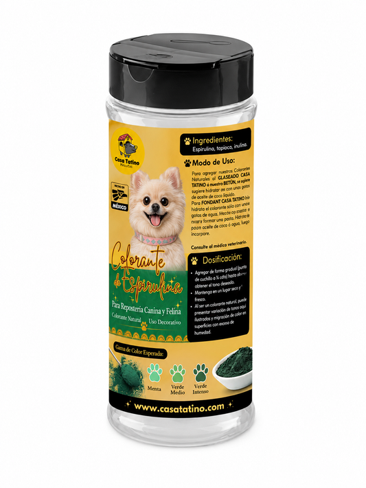 Colorante Espirulina Verde